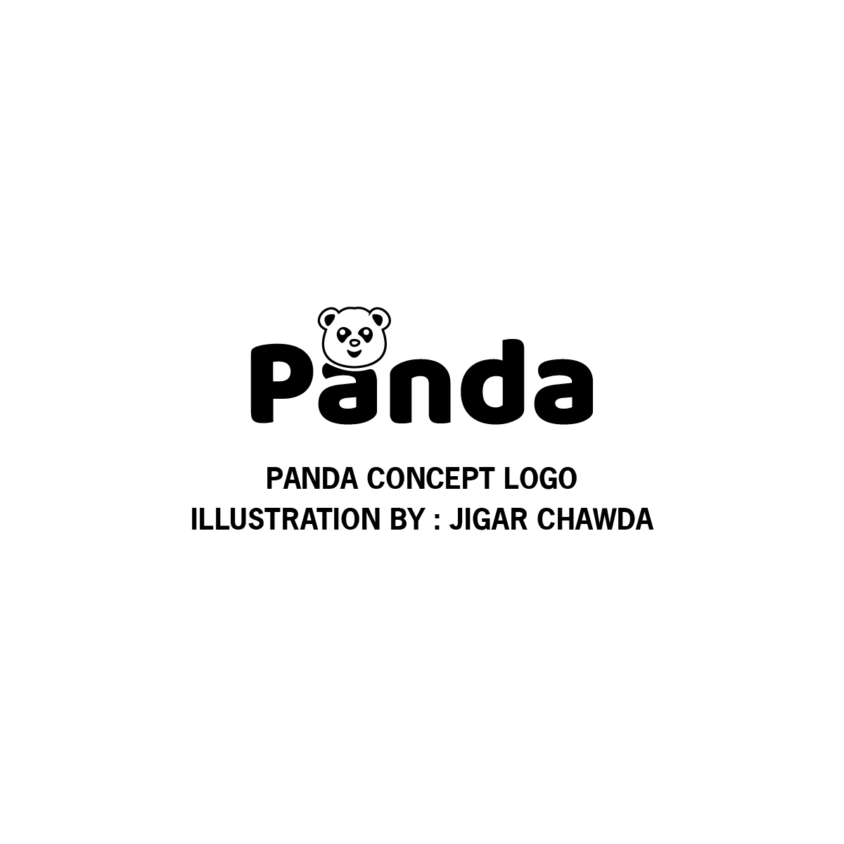 Day 12 – Panda Logo Illustration